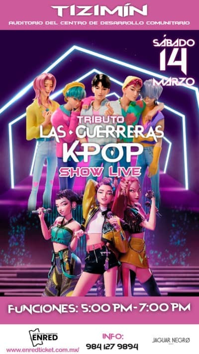 LAS GUERRERAS K-POP SHOW LIVE Tributo, Tizimin