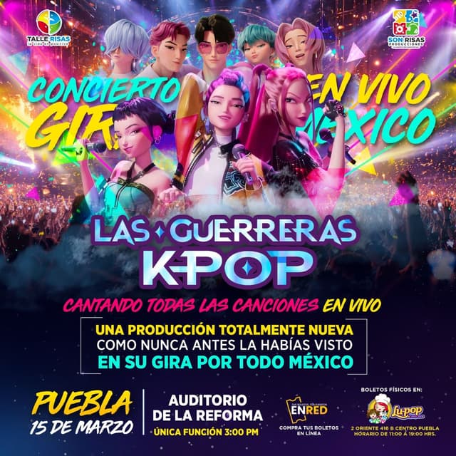 ¡LAS GUERRERAS KPOP Tributo! Puebla