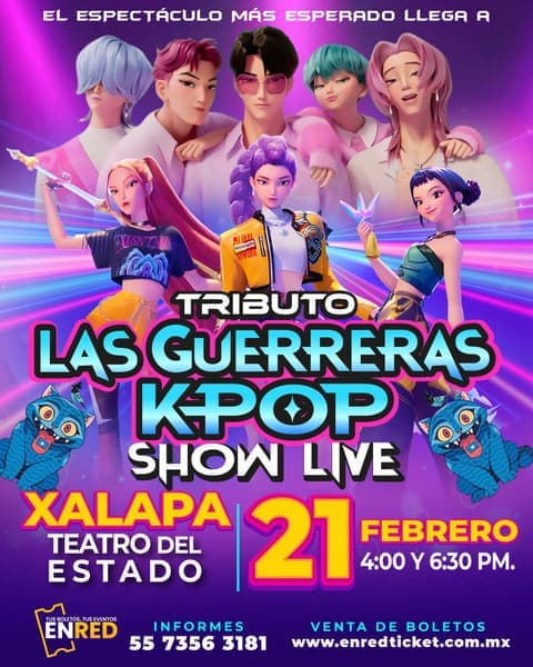 LAS GUERRERAS K-POP SHOW LIVE Tributo Xal.