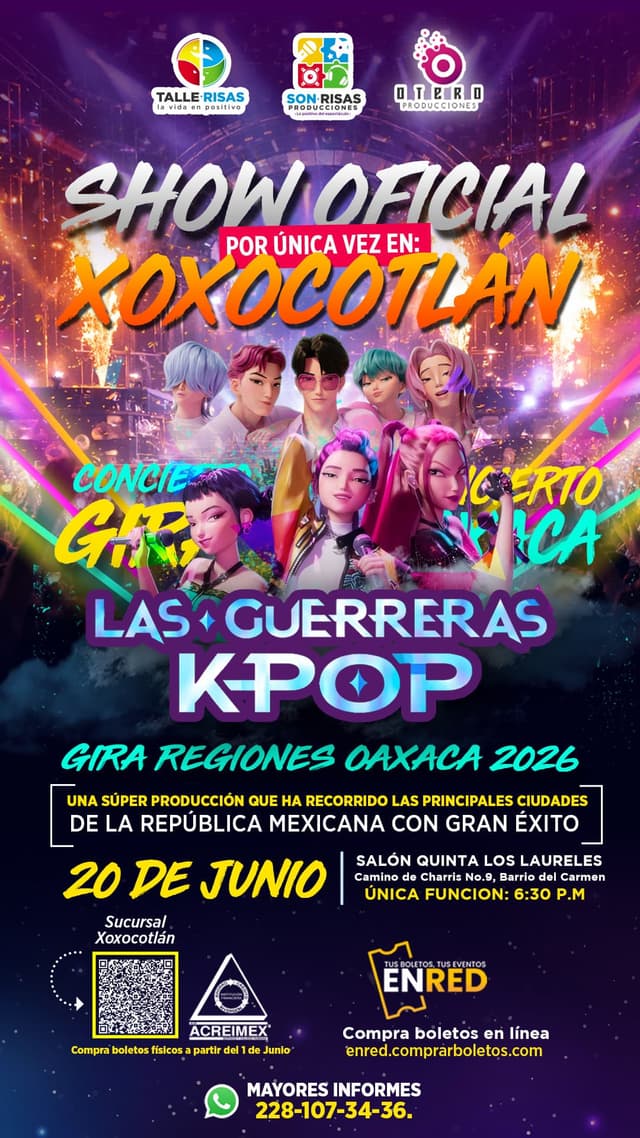 LAS GUERRERAS KPOP Tributo Xoxocotlán