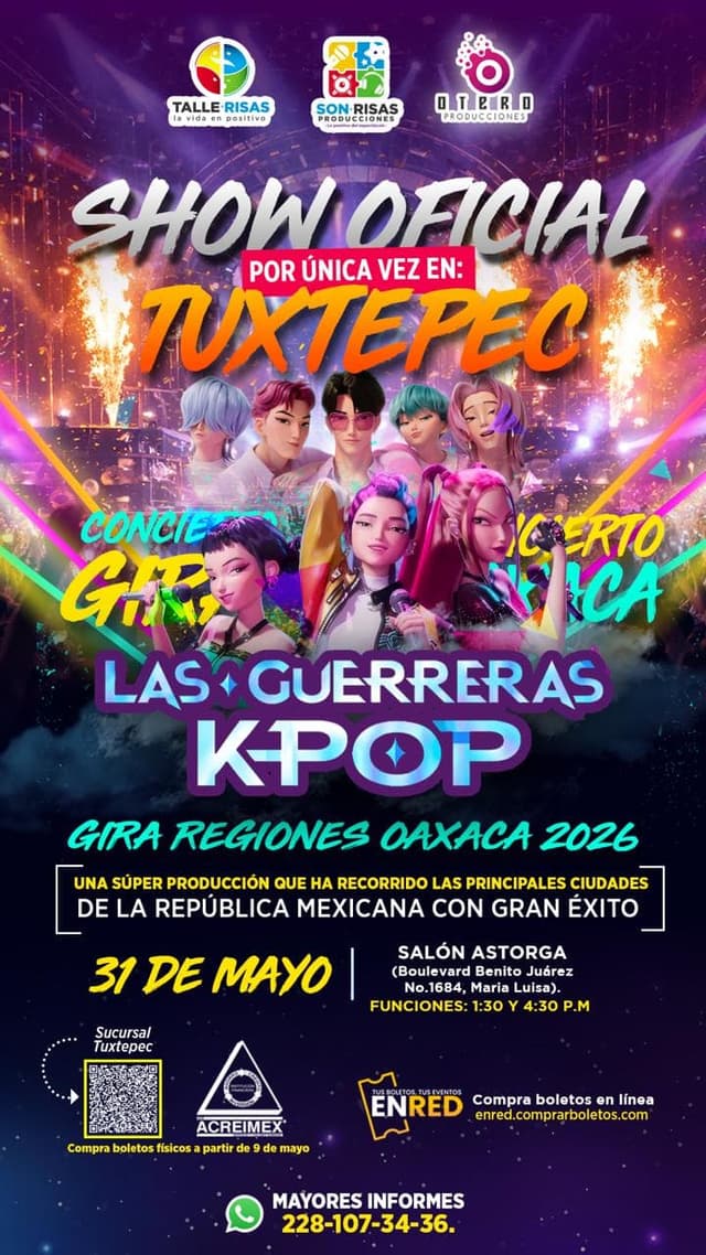 LAS GUERRERAS KPOP Tuxtepec