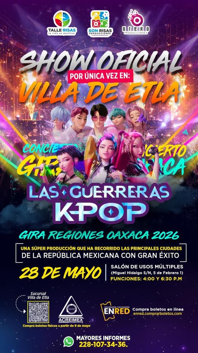 LAS GUERRERAS KPOP Villa de Etla