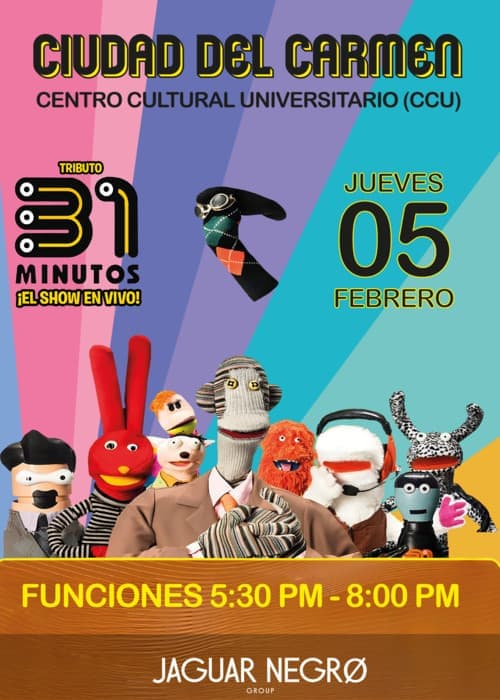 31 MINUTOS ¡SHOW EN VIVO! Tributo Cd Carmen