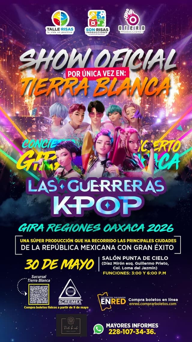LAS GUERRERAS KPOP Tierra Blanca