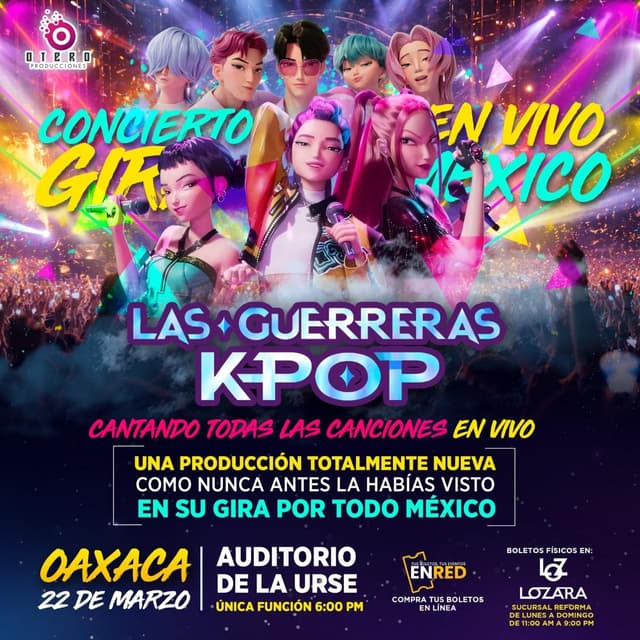 LAS GUERRERAS K-POP / CONCIERTO EN VIVO / Gira México Oax.